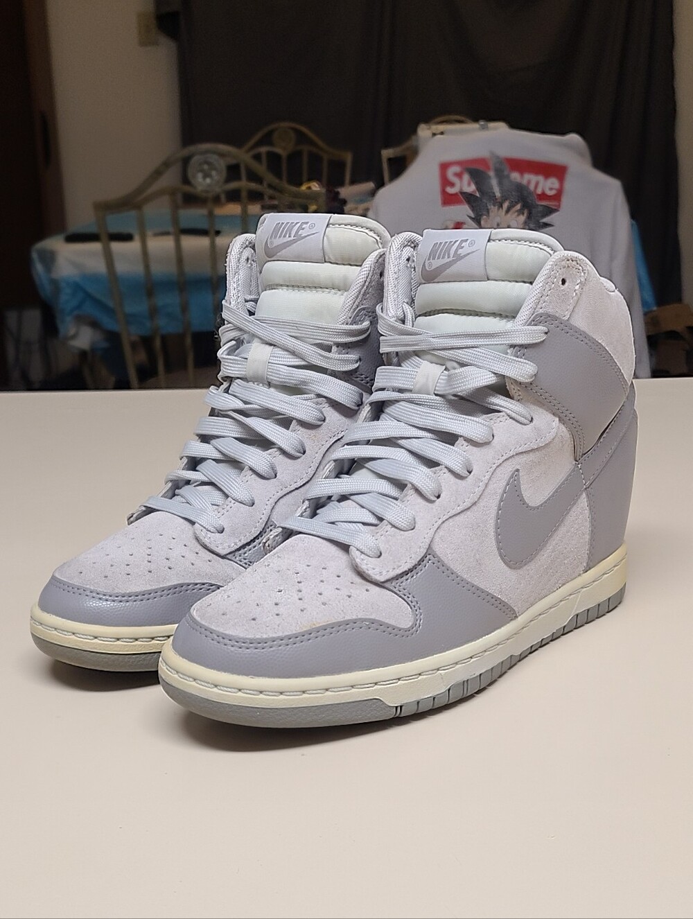 Nike Dunk Sky Canyon Grey casual wedge skateboard sneakers size 7.5